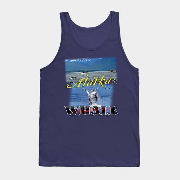 Alaska Whale Watching Tank Top by TeeText